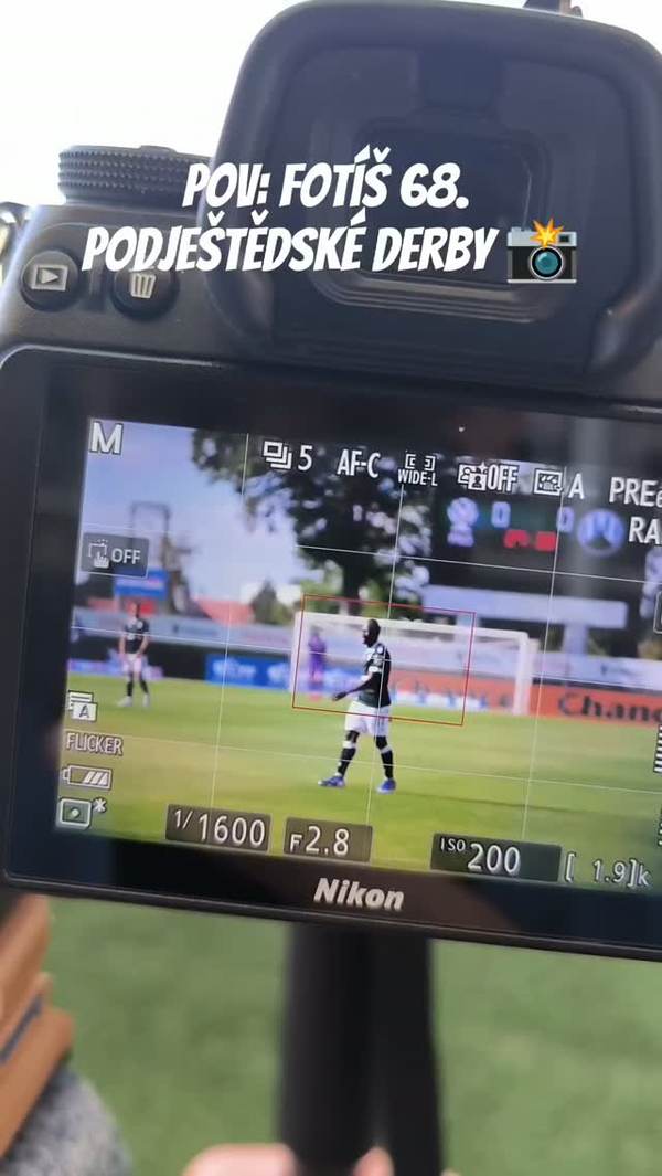 POV: Fotíš 68. Podještědské derby! 💪🔥 Focení v neděli na stadionu střelnice bylo něco! 🤯 Jablonec s velkou převahou n