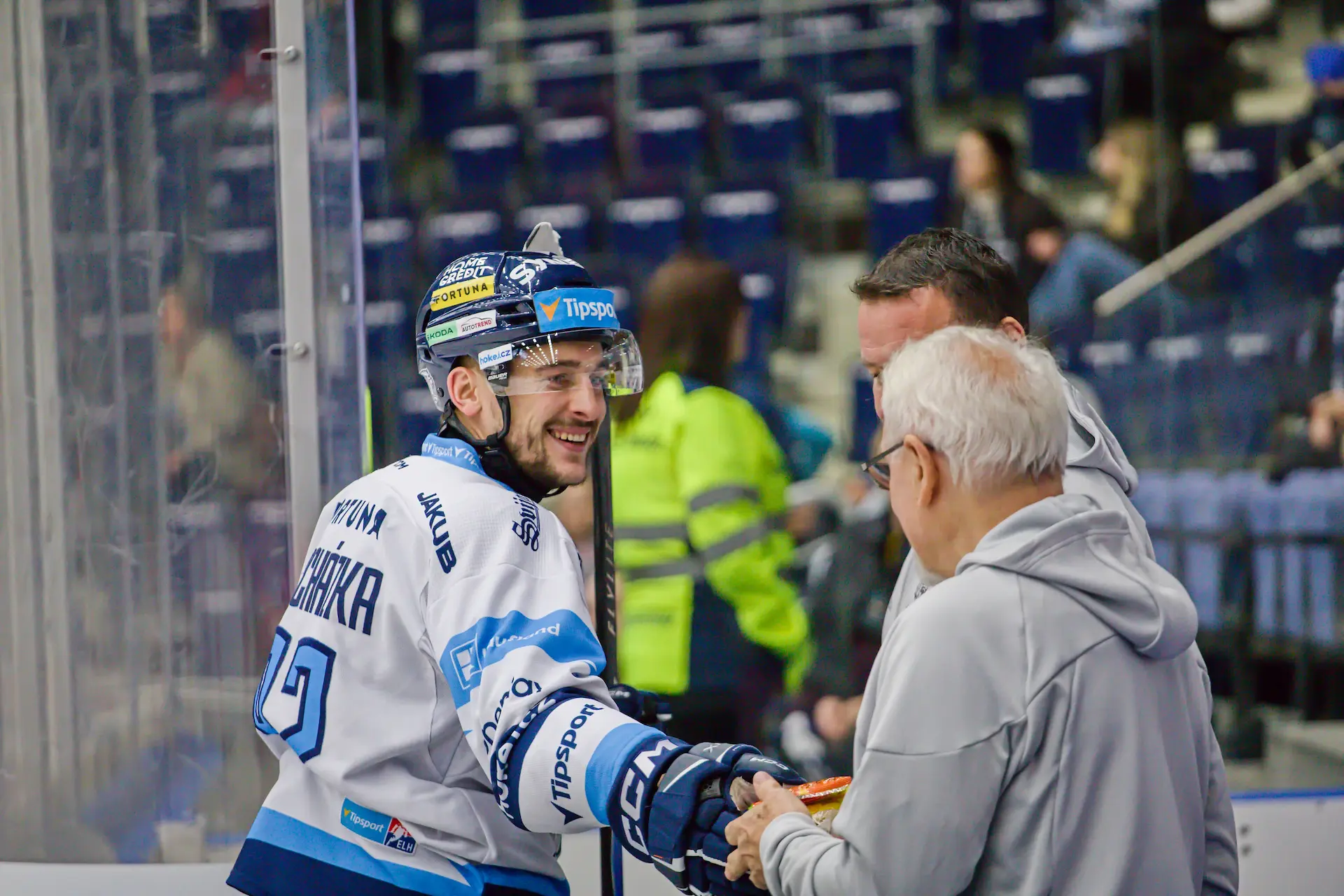 Procházka nadšený z odměny