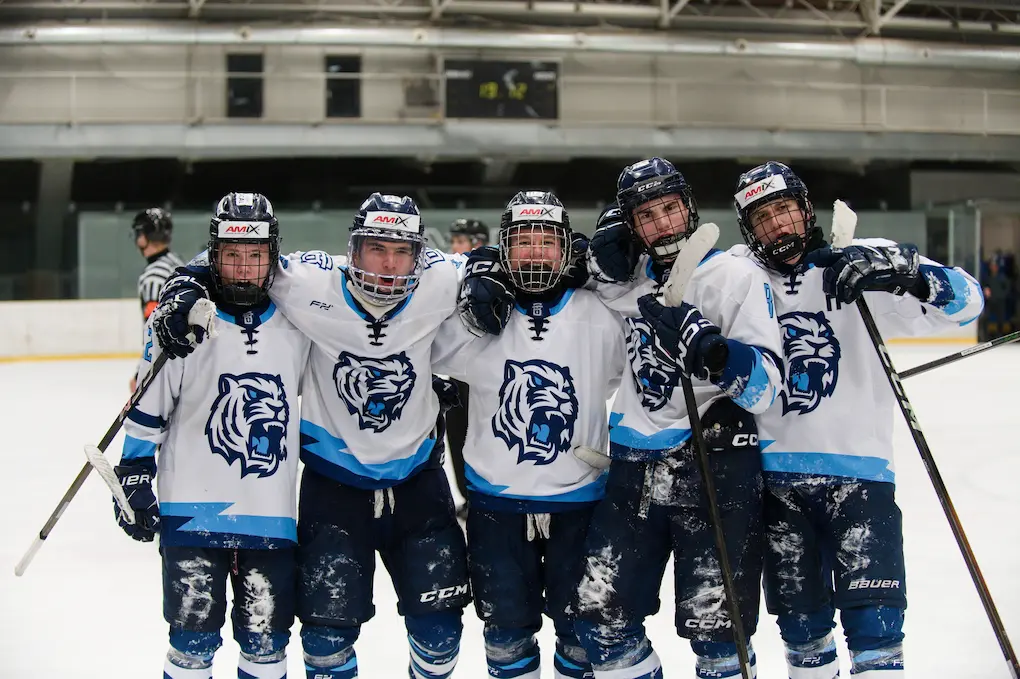 Foto týmu po výhře